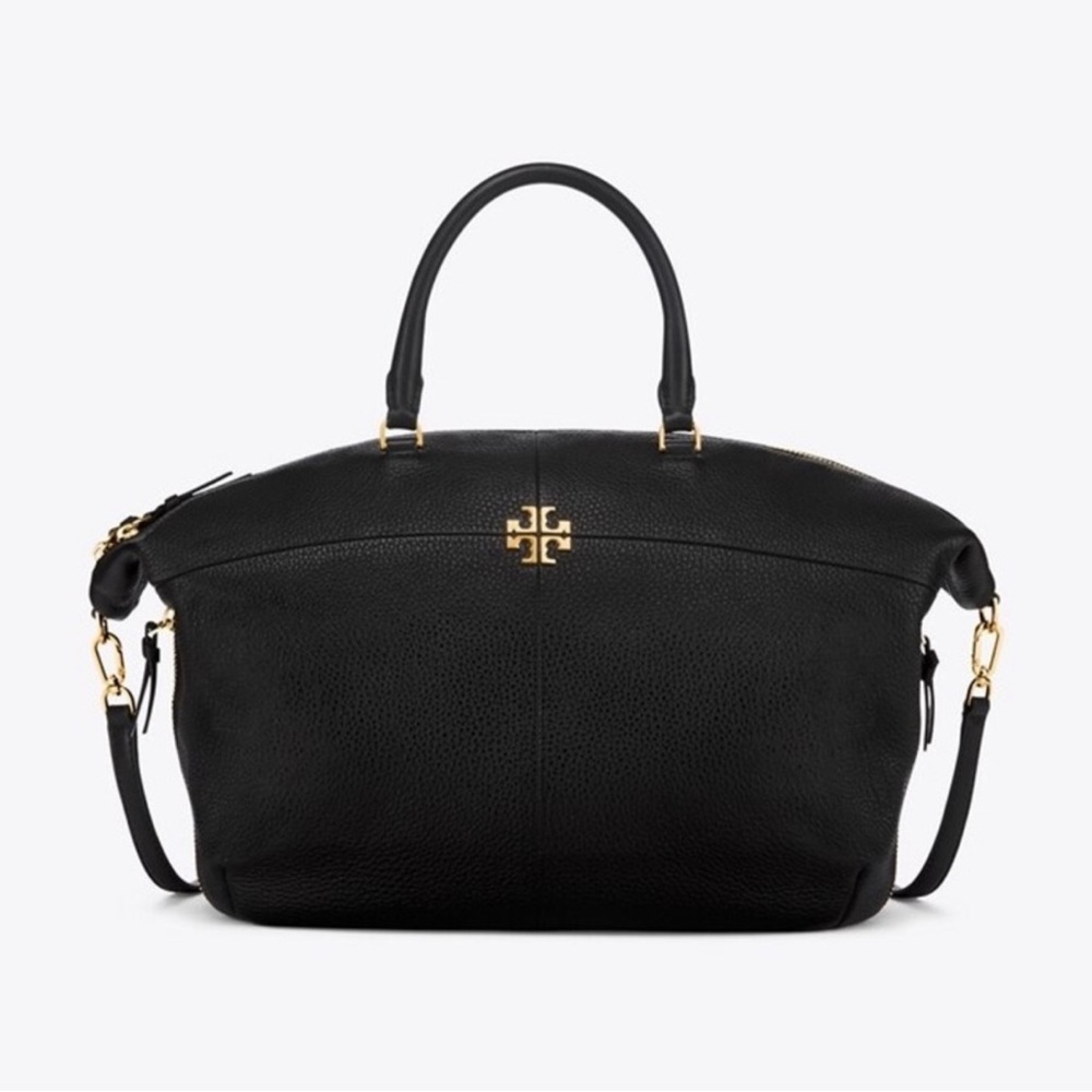 TORY BURCH Ivy Slouch Leather Satchel